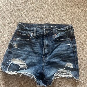 American eagle size 0 ripped shorts